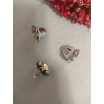 Колокольчики 18 мм, серебро, цена за 1 шт